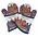 Typisch Hollands Oven mitts - set of 2 - Facade houses - Colored