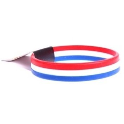 TTD Gifts Bracelet - Rubber - red/white/blue