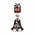 Matix Tafelbel kleur molen Holland shiny zilver
