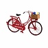 Typisch Hollands Miniatuurfiets - Rood (Amsterdam) 13.5cm