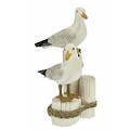 Typisch Hollands Seagull couple on posts 17 cm