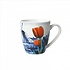 Heinen Delfts blauw Small mug - Modern Delft blue Mill and Tulip