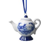 Heinen Delftware Weihnachtsanhänger - Delfter Blau - Teekanne