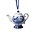 Heinen Delfts blauw Christmas pendant - Delft blue - Teapot