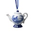 Heinen Delfts blauw Christmas pendant - Delft blue - Teapot