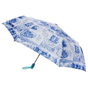 Typisch Hollands Luxus-Regenschirm – Delfter Blau – Automatik