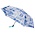 Typisch Hollands Luxury umbrella - Delft blue - Automatic