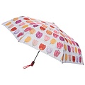 Typisch Hollands Luxuriöser Regenschirm – Tulpen – Automatik