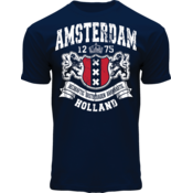 Holland fashion T-Shirt- Amsterdam  -  Holland Donkerblauw