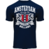 Fox Originals T-Shirt- Amsterdam - Holland Dunkelblau
