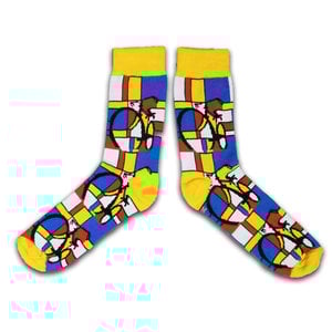 TTD Gifts Mondriaan  Herensokken - ( Art collection)