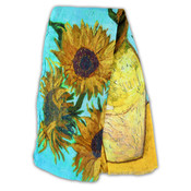 Robin Ruth Fashion Ultra viscose sjaal - Vincent van Gogh -Zonnebloemen