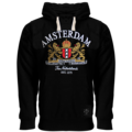 Fox Originals Kapuzenpullover – Amsterdam – Schwarz – Amsterdamer Wappen