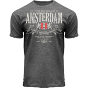 Holland fashion Amsterdam - T-Shirt - Superior (Jeans-Grau)