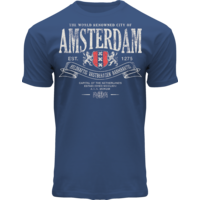 Holland fashion Amsterdam - T-Shirt - Superior (Jeansblau)