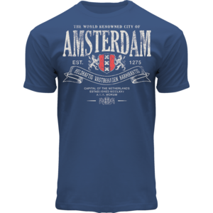 Fox Originals Amsterdam - T-Shirt - Superior (Jeansblau)