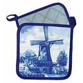 Typisch Hollands Potholders Windmill - Delft - blue