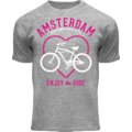 Holland fashion Children's T-Shirt - Bicycle - Sporty gray - Bike