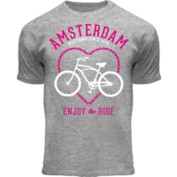 Holland fashion Children's T-Shirt - Bicycle - Sporty gray - Bike