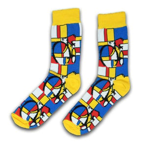 Holland sokken Mondriaan  dames-sokken - ( Art collection)