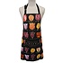 Memoriez Luxury kitchen apron - Classic - Tulip decoration - Black