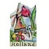 Typisch Hollands Magnet Holland - Windmill - Tulips / Swan