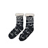 TTD Gifts Fleece Comfortsokken - Fietsen - Blauw - Wit