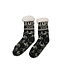 Holland sokken Fleece Comfort Socken - Radsport - Schwarz-Sand