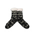 TTD Gifts Fleece Comfort Socken - Radsport - Schwarz-Sand