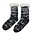 TTD Gifts Fleece Comfort Socken - Radsport - Blau - Weiß