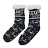 TTD Gifts Fleece Comfort Socks - Cycling - Blue - White