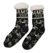 Holland sokken Fleece Comfortsokken - Fietsen - Zwart-Zand