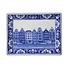 Heinen Delftware Applique grachtenpand rechthoek