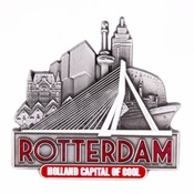 Matix magneet Erasmus brug Rotterdam tin