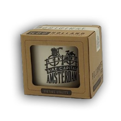 Matix Small mug in gift box - Amsterdam - White