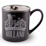 Typisch Hollands Large mug with luxury relief coating