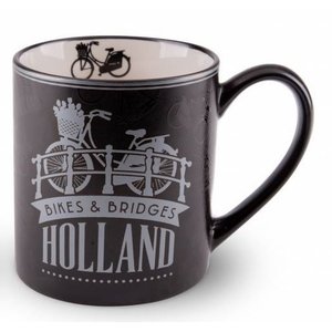 Typisch Hollands Large mug with luxury relief coating
