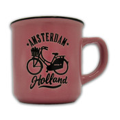 Typisch Hollands Kleine Tasse in Geschenkbox - Holland - Pink