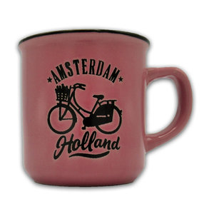 Typisch Hollands Kleine mok in geschenkdoos - Holland - Roze