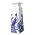 Heinen Delftware Delfter blaue Vase, quadratische Blume und Pfau, groß, 22 cm