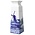 Heinen Delfts blauw Delfts blauwe Vaas vierkant molenlandschap groot