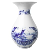 Heinen Delftware Delfter Bauchvase - Dutch Mills