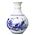 Heinen Delftware Delft blue ball vase landscape small 14 cm
