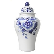 Heinen Delfts blauw Delfter Blau Lid-Pul (Vase mit Deckel)