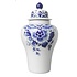 Heinen Delftware Delft blue Lid-Pul (vase with lid)