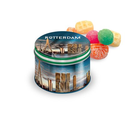 Typisch Hollands Rotterdam Candy Tin - Filled with old Dutch candy mix