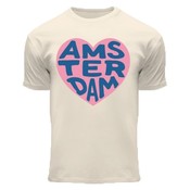 Holland fashion Kinder-T-Shirt - cremefarbenes Amsterdam