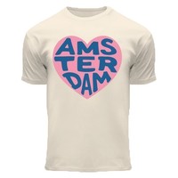 Holland fashion Kinder-T-Shirt - cremefarbenes Amsterdam