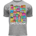 Fox Originals Kinder T-Shirt - Amsterdam - Fassadenhäuser