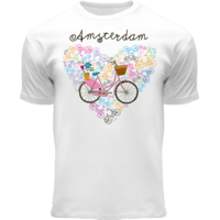 Fox Originals Kinder T-Shirt - Amsterdam - Fiets